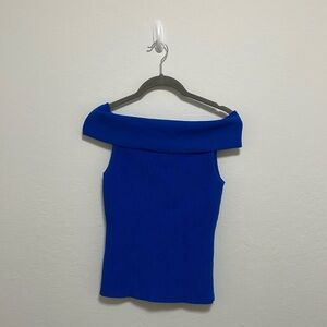 Babaton Aritzia Sculpt Knit Off-Shoulder Top Size Medium